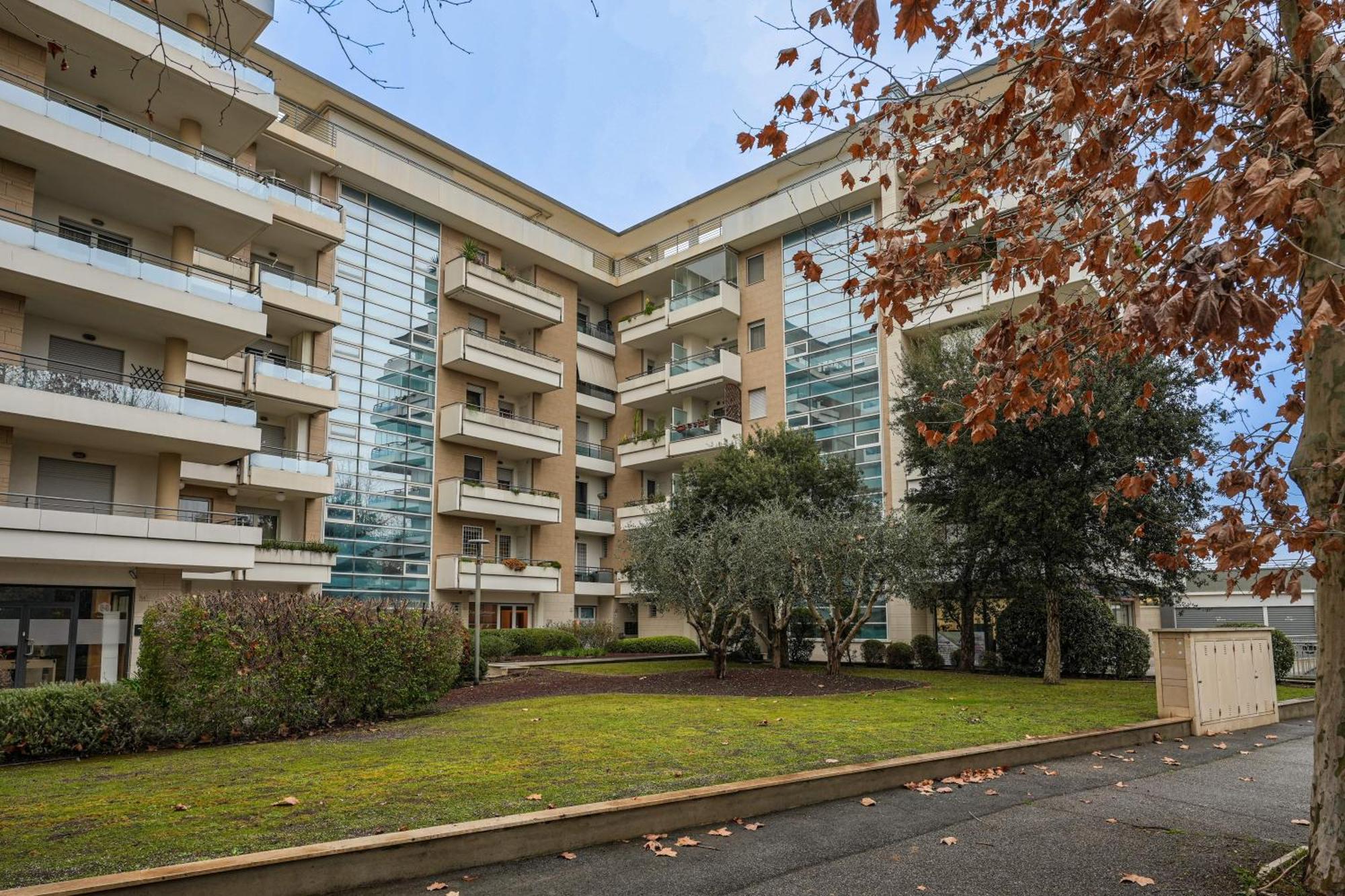 Nuvola Apartment Fiumicino Easy Self Check-In Exterior foto