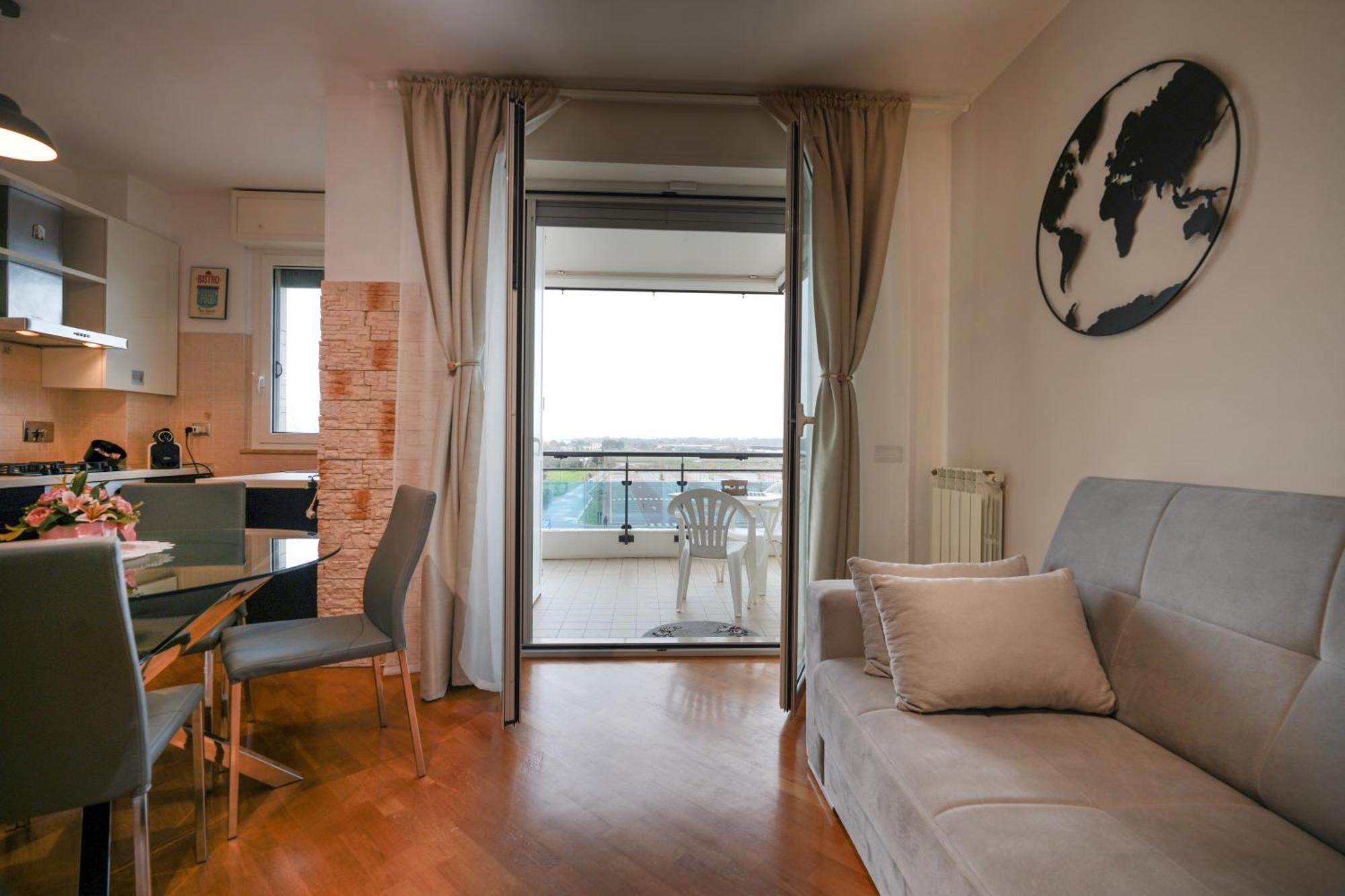 Nuvola Apartment Fiumicino Easy Self Check-In Exterior foto